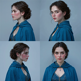 Portrait Series FLUX 1 Kontext